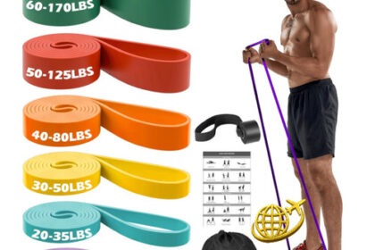 Resistance Bands Set Türanker Widerstandsband Fitnessbänder