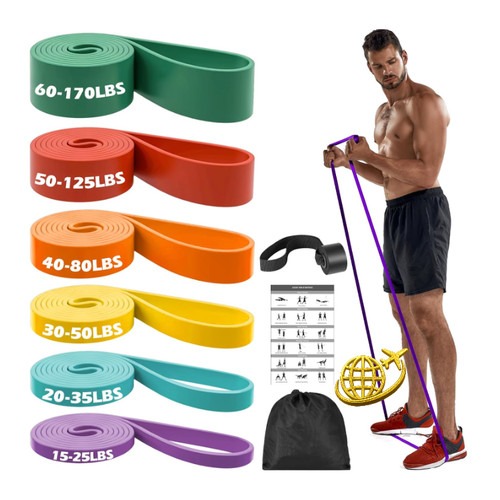 Resistance Bands Set Türanker Widerstandsband Fitnessbänder