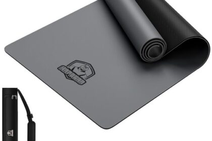 Yogamatte XXL 183x76cm Rutschfest 5mm Dicke,