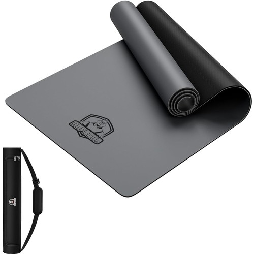 Yogamatte XXL 183x76cm Rutschfest 5mm Dicke,
