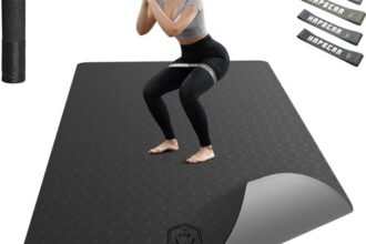 Yogamatte XXL Rutschfest Pilates Sportmatte TPE