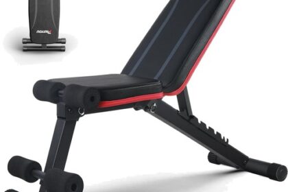 Hantelbank, verstellbar, Klappbar, Fitnessbank, Krafttraining, 230kg,