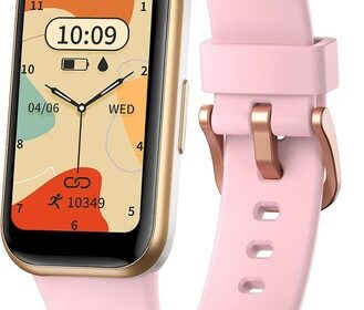 meoonley Fitnessuhr mit Schrittzähler Pulsmesser Schlafmonitor