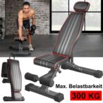 Klappbar Hantelbank Training Fitness Bank Bauchtrainer