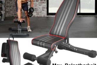 Klappbar Hantelbank Training Fitness Bank Bauchtrainer