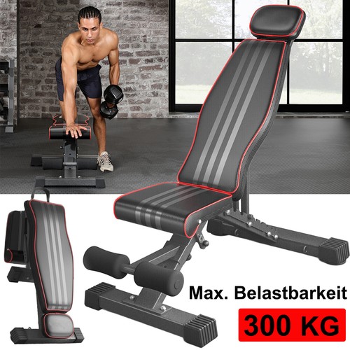 Klappbar Hantelbank Training Fitness Bank Bauchtrainer