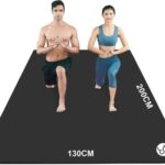 Yogamatte XXL 200x130cm NBR Rutschfest Extra-dick