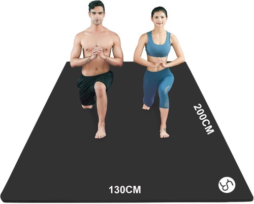 Yogamatte XXL 200x130cm NBR Rutschfest Extra-dick