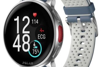 Polar Vantage V3 Sportuhr S/L Silber