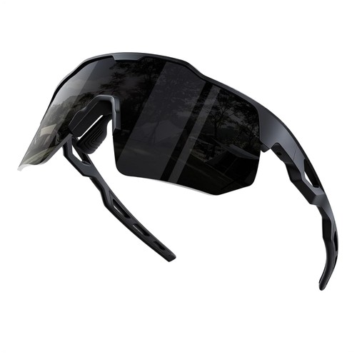 Sportbrille Fahrradbrille Sonnenbrille polarisiert UV400 leicht