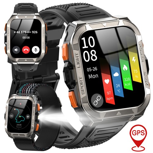 Neueste W80PRO GPS Position Smartwatch Robuste