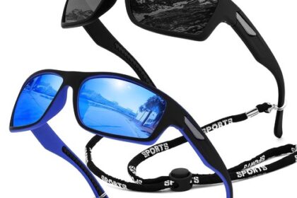 Karsaer Polarisiert Sportbrille Damen Herren UV400