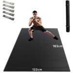 Yogamatte XXL Sportmatte Fitnessmatte Rutschfest 183x122cm