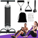 2026 Widerstandsband Set 45kg Bauchtrainer Fitnessgerät