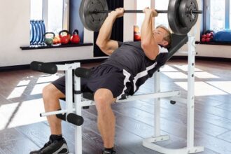 Hantelbank Klappbar Verstellbar Multifunktion Training Fitness