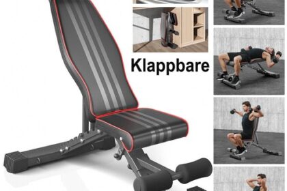 Hantelbank Trainingsbank Multi Verstellbar Schrägbank Beincurl