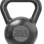 Kettlebell Gusseisen 4-24kg Schwarz Schwunghantel Kugelgewicht